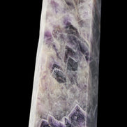 Fantasy Chevron Dream Amethyst Obelisk 1614g in sunshine, Rocks and Things Store