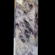 Fantasy Chevron Dream Amethyst Obelisk 1614g in sunshine, Rocks and Things Store