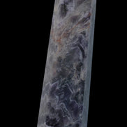 Fantasy Chevron Dream Amethyst Obelisk 1614g in sunshine, Rocks and Things Store