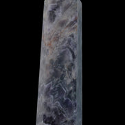 Fantasy Chevron Dream Amethyst Obelisk 1614g in sunshine, Rocks and Things Store
