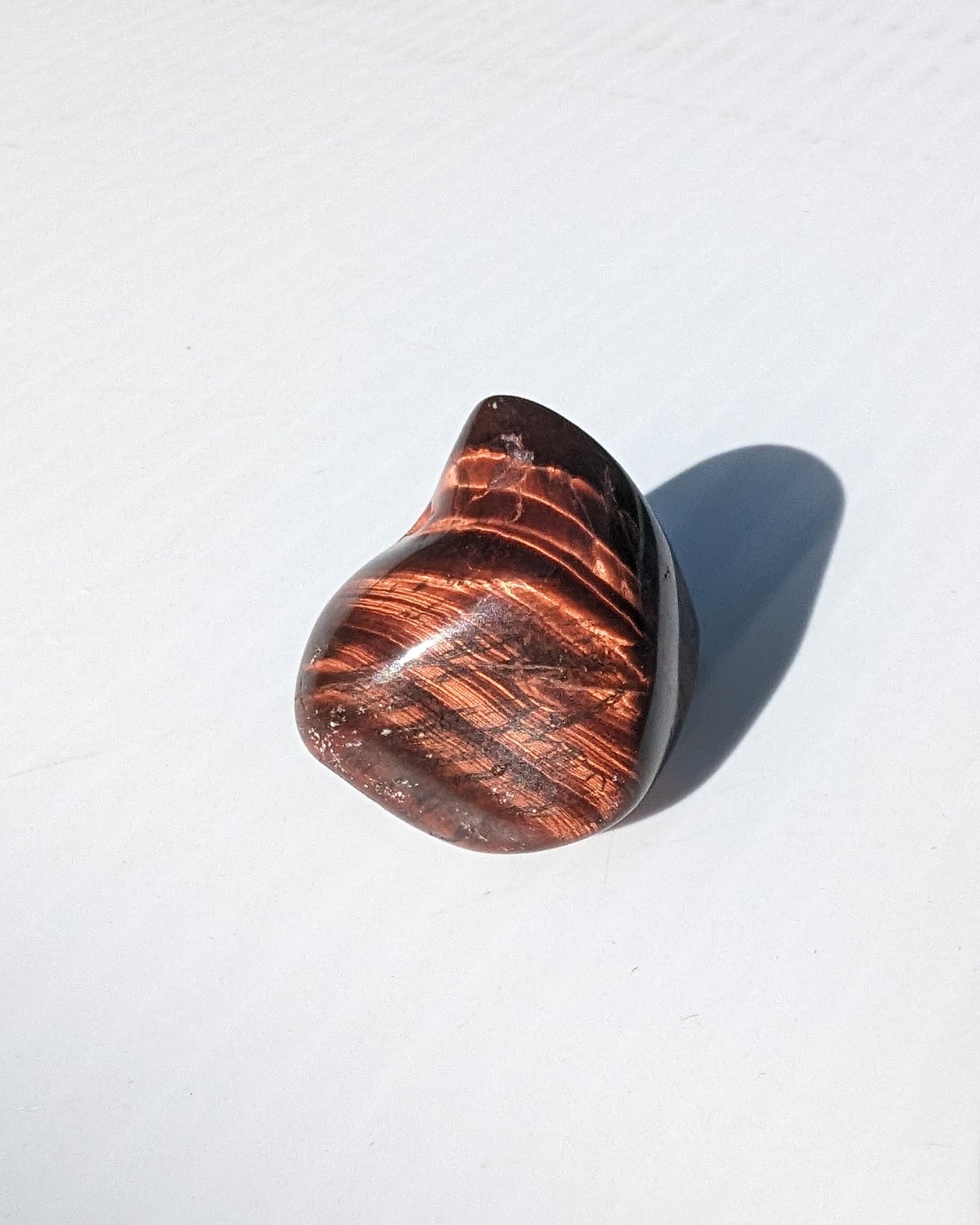 Red Tigers Eye stone 15.2g Rocks and Things