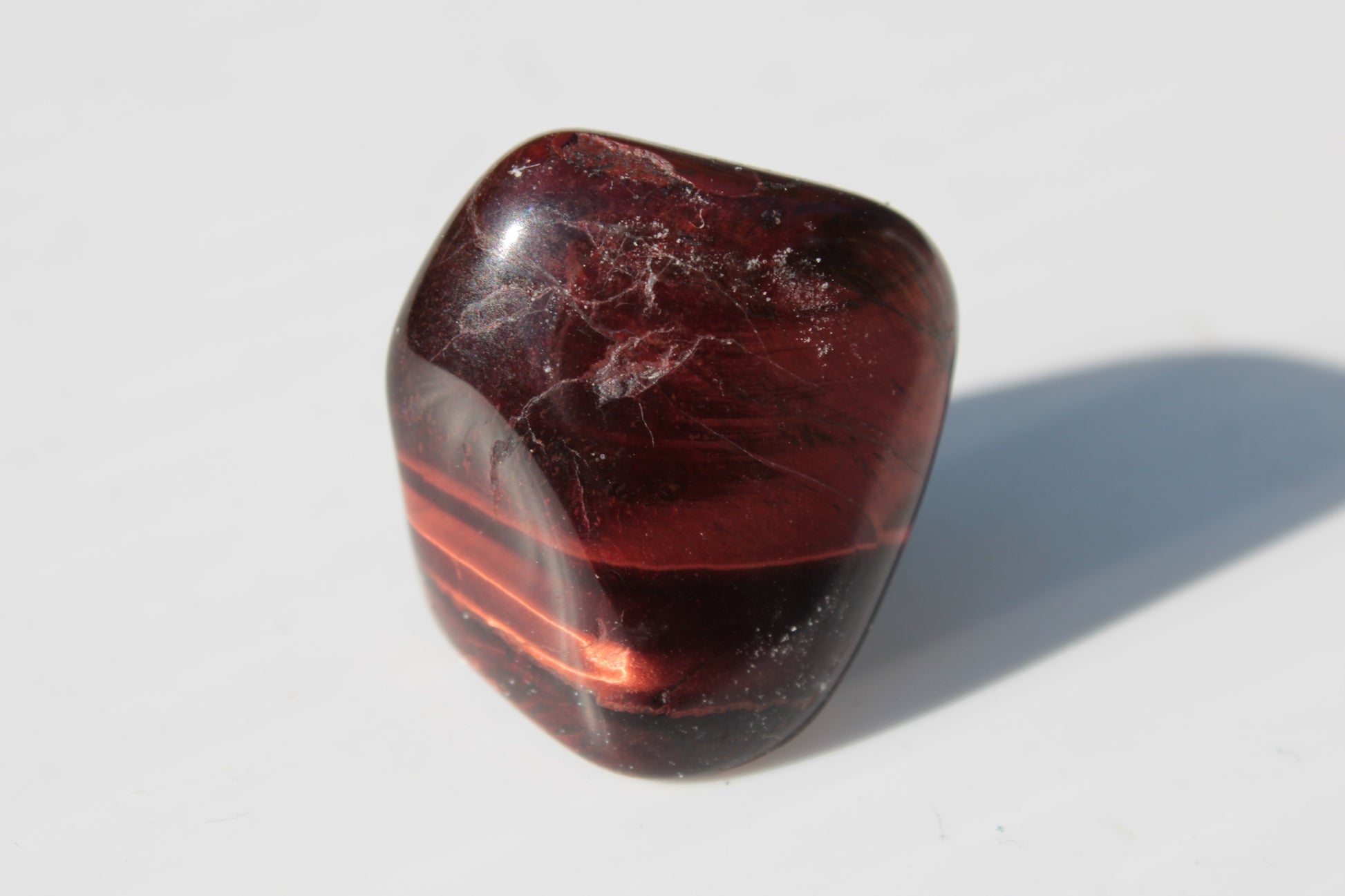 Red Tigers Eye stone 15.2g Rocks and Things