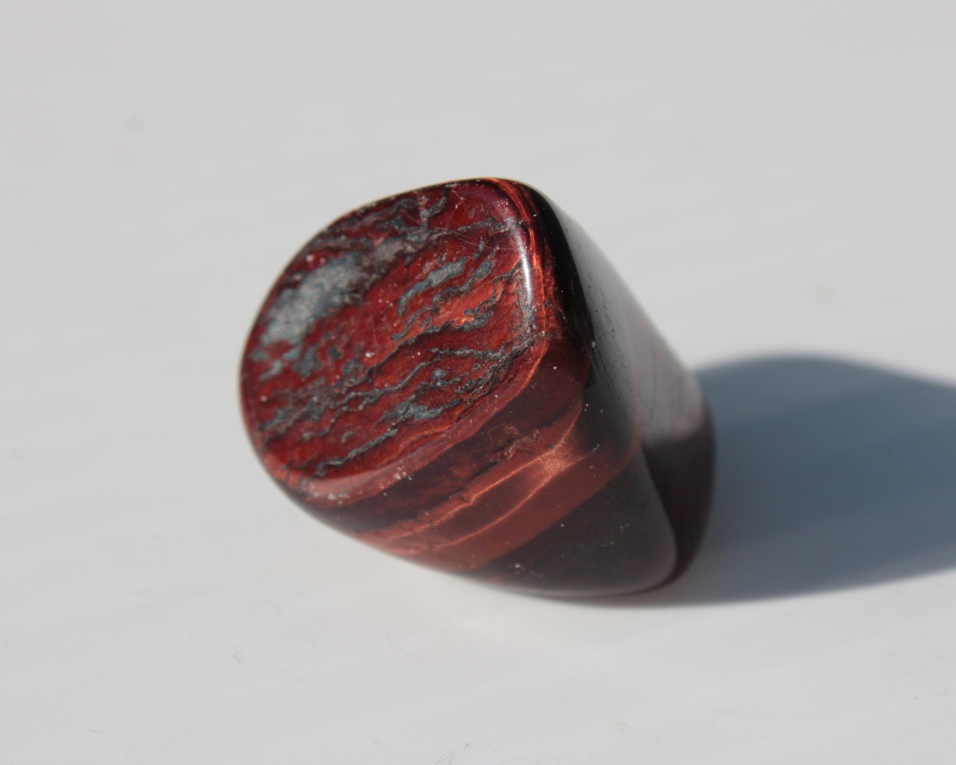 Red Tigers Eye stone 15.2g Rocks and Things