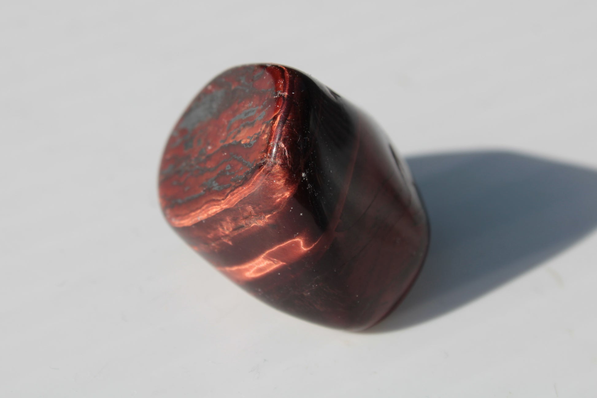 Red Tigers Eye stone 15.2g Rocks and Things