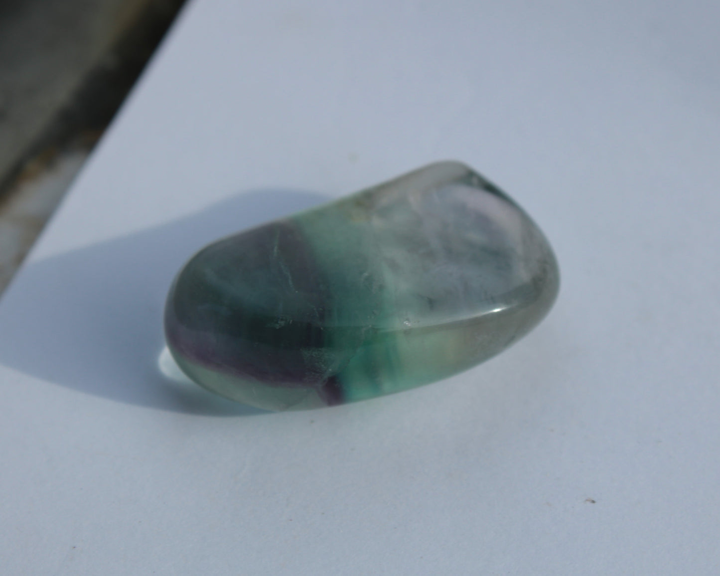 Rainbow Fluorite polished crystal 9.8g Rocks and Things