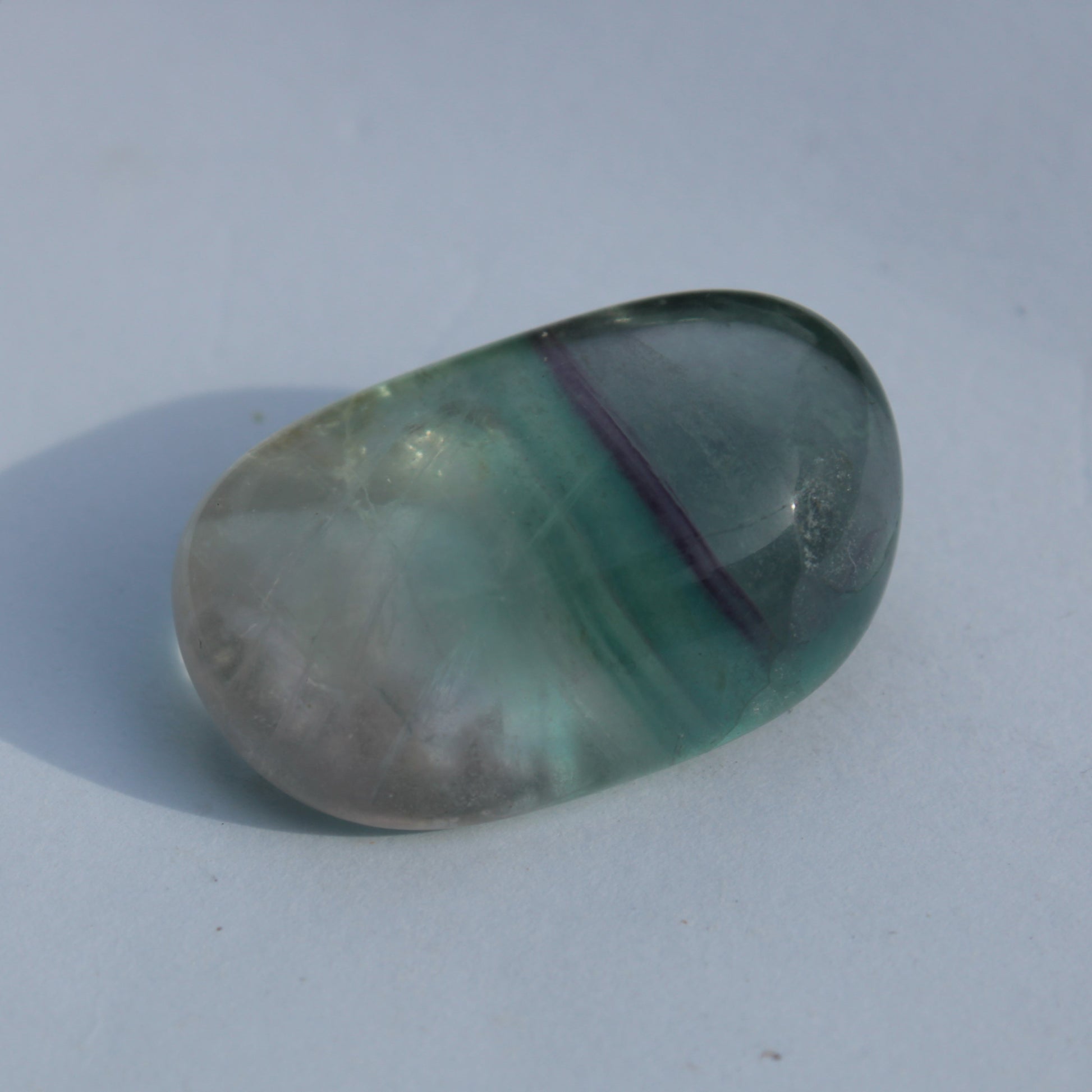 Rainbow Fluorite polished crystal 9.8g Rocks and Things