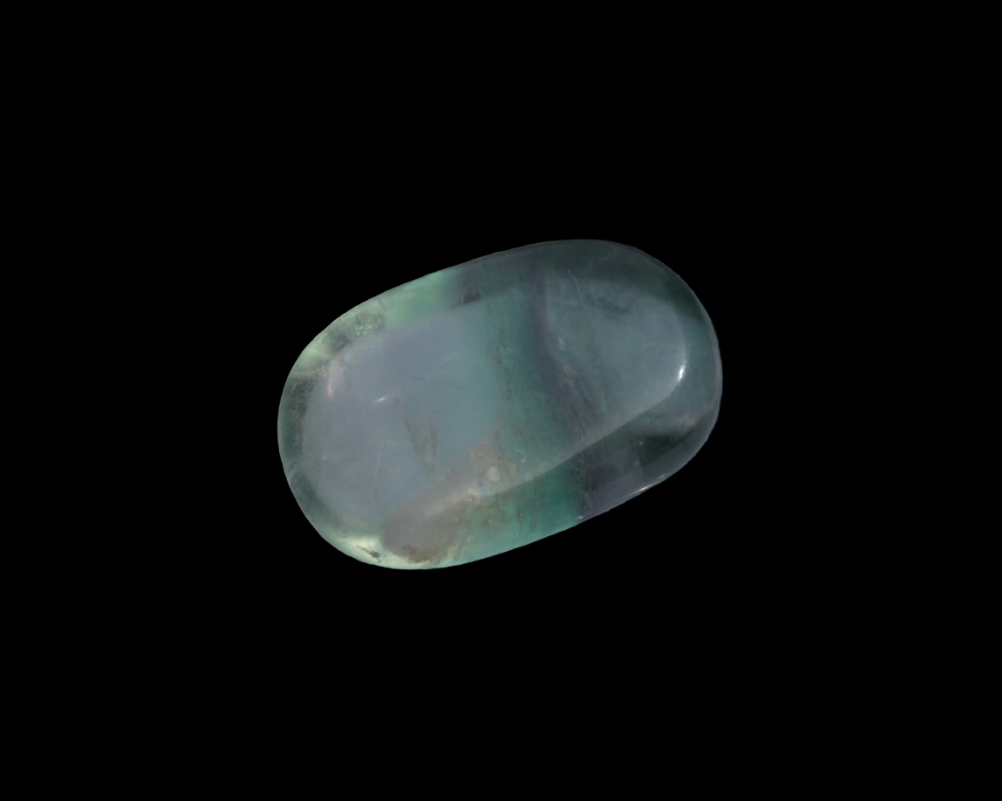 Rainbow Fluorite polished crystal 9.8g in sunlight - Rocks and Things Store