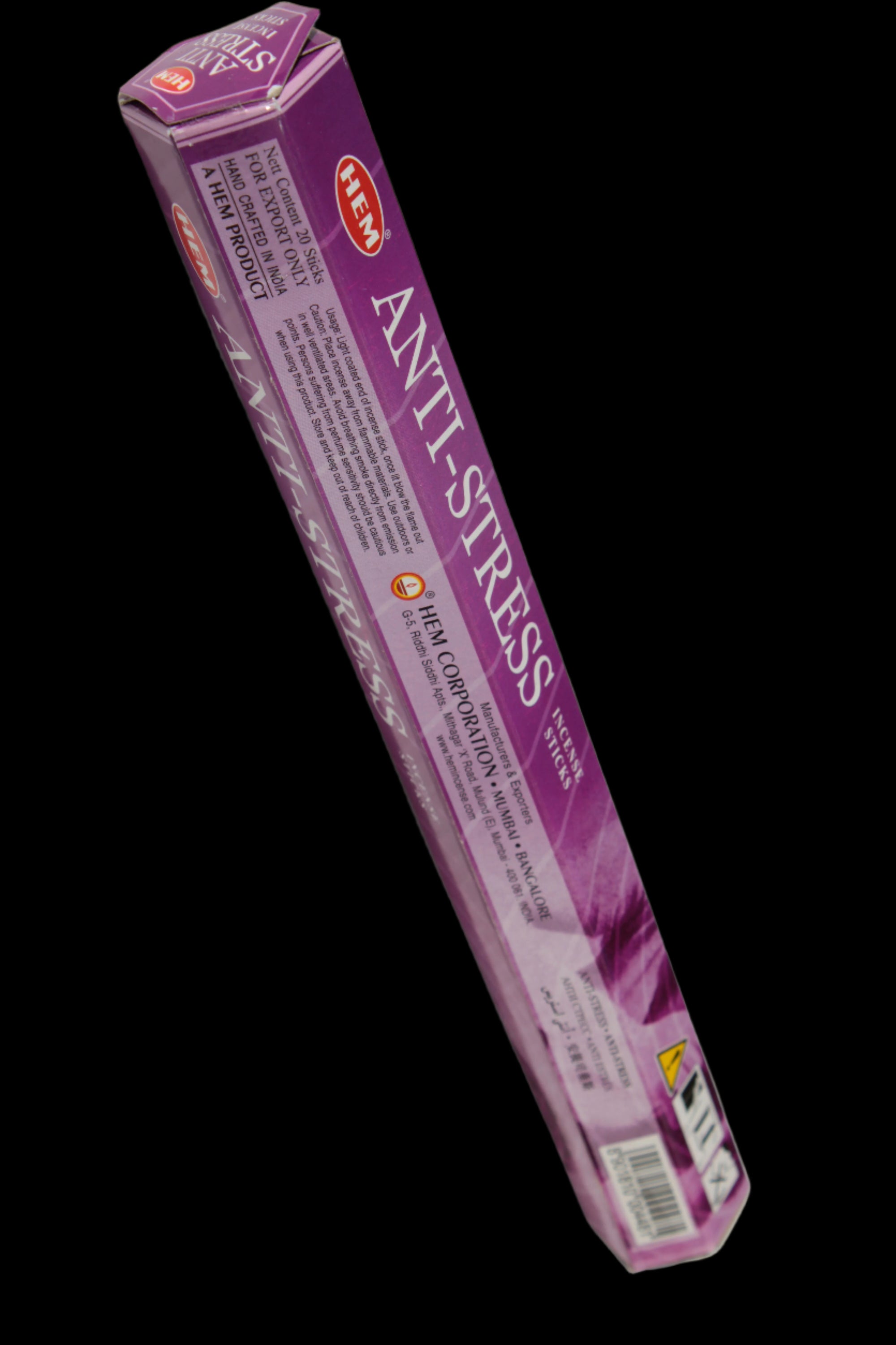 Anti-Stress - incense sticks varieties (20) in sunlight - Rocks and Things Store