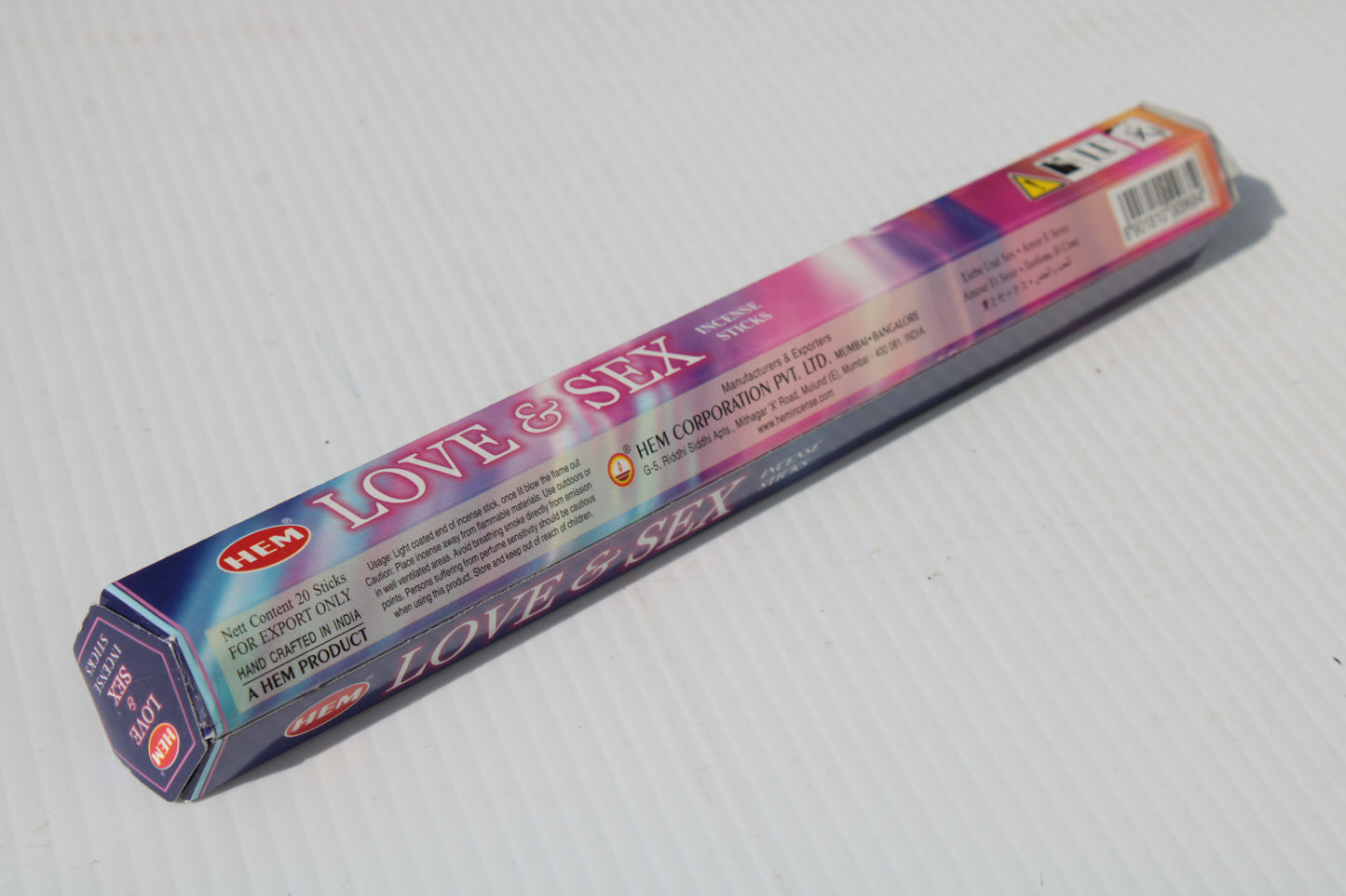 HEM incense sticks varieties (20) Rocks and Things