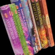 HEM incense sticks varieties (20) in sunlight - Rocks and Things Store