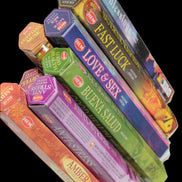 HEM incense sticks varieties (20) in sunlight - Rocks and Things Store