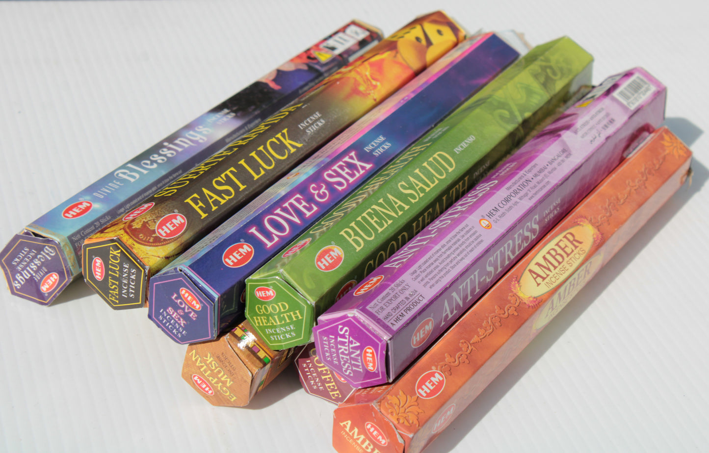 HEM incense sticks varieties (20) Rocks and Things