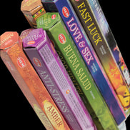 HEM incense sticks varieties (20) in sunlight - Rocks and Things Store