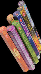 HEM incense sticks varieties (20) in sunlight - Rocks and Things Store