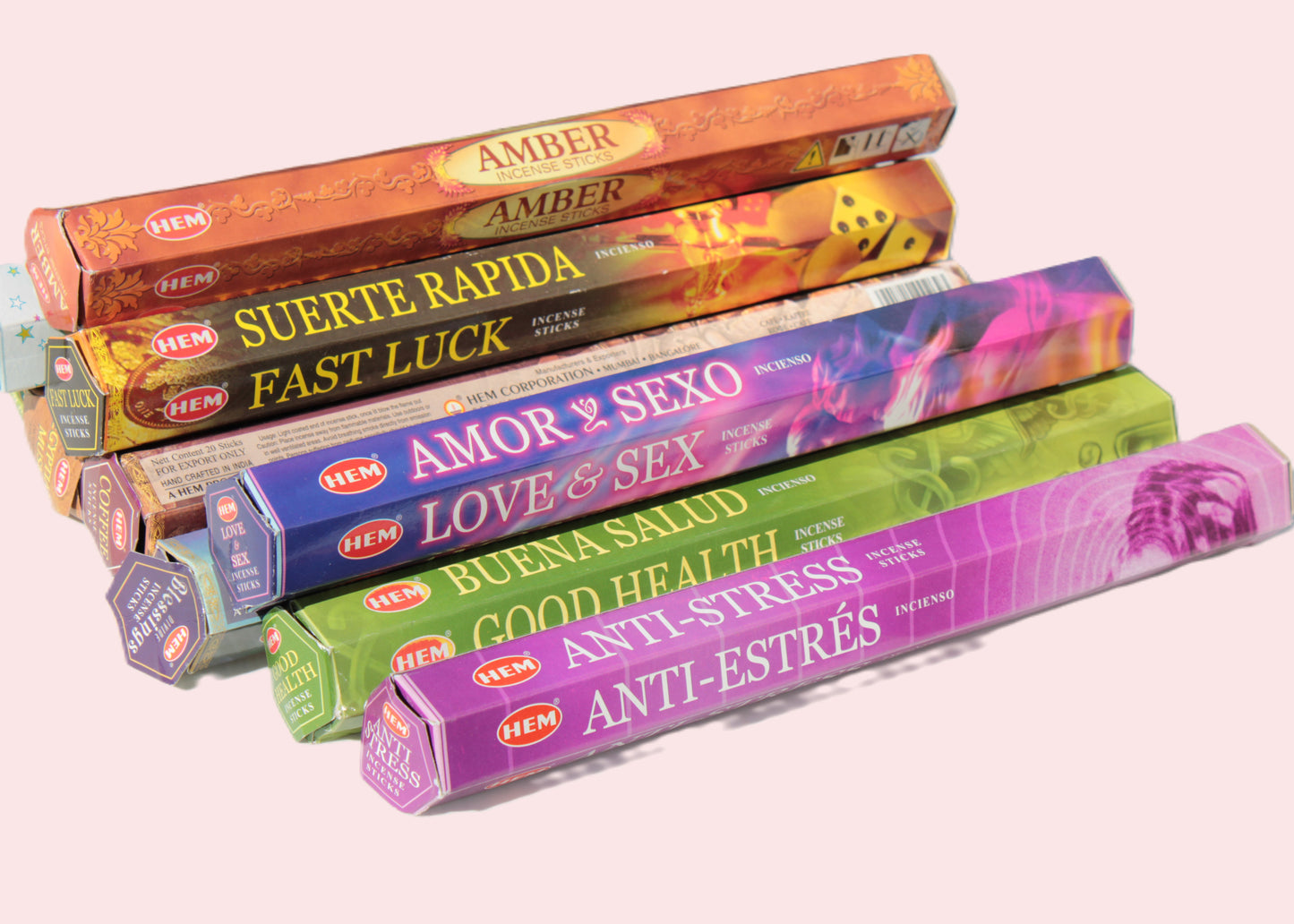 HEM incense sticks varieties (20) Rocks and Things