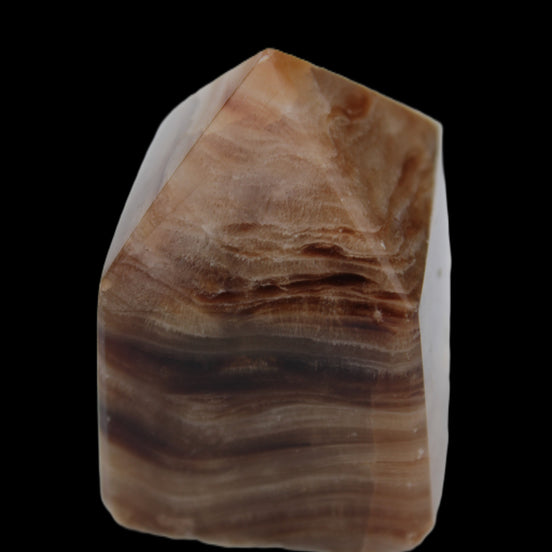 Chocolate Calcite wand 52.7g Rocks and Things