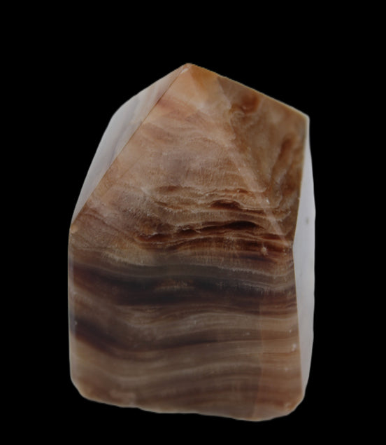 Chocolate Calcite wand 52.7g Rocks and Things
