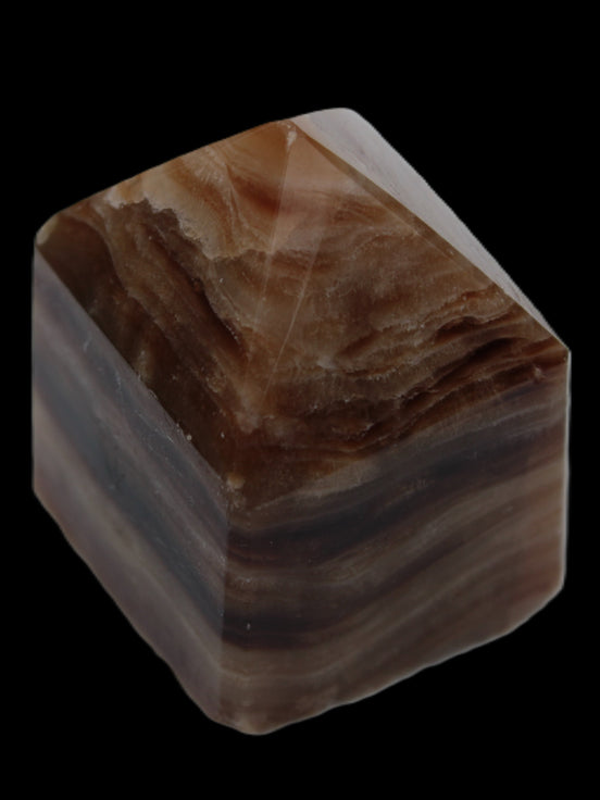 Chocolate Calcite wand 52.7g Rocks and Things