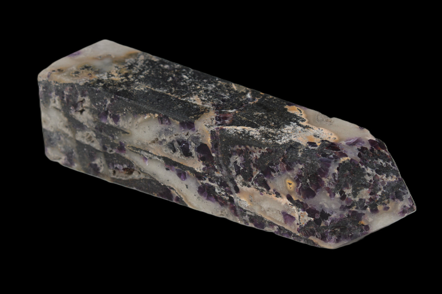 Purple Fantasy Fluorite obelisk 369g Rocks and Things