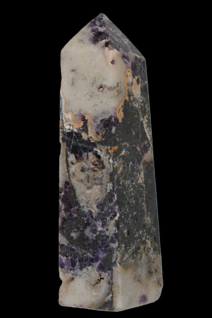 Purple Fantasy Fluorite obelisk 369g Rocks and Things