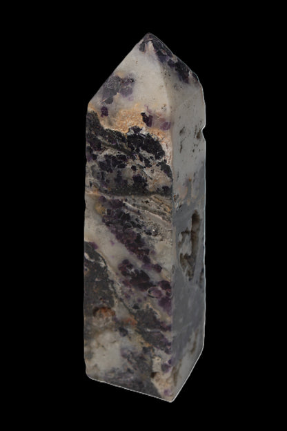 Purple Fantasy Fluorite obelisk 369g Rocks and Things