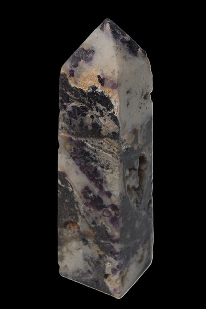 Purple Fantasy Fluorite obelisk 369g Rocks and Things