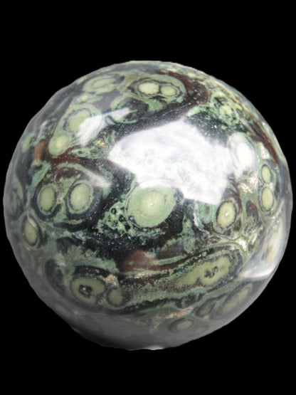 Kambaba Jasper sphere 65mm 456g Rocks and Things Store