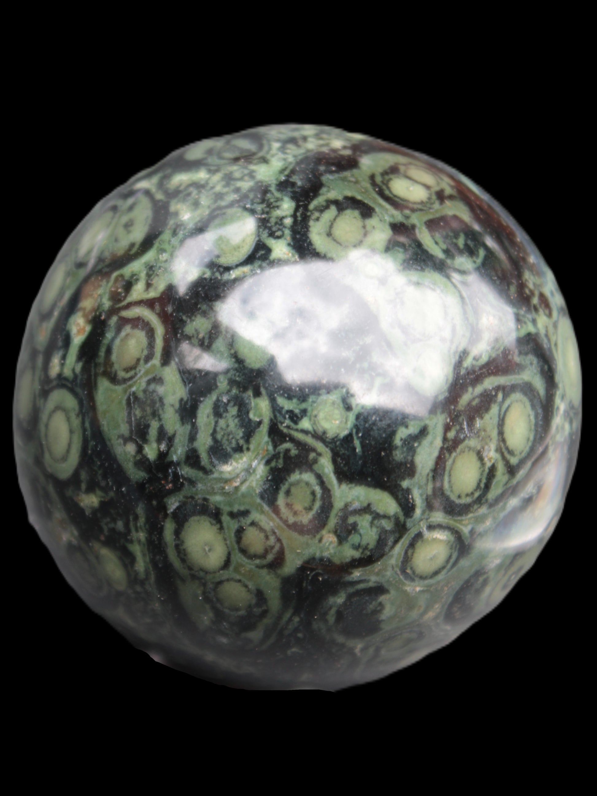 Kambaba Jasper sphere 65mm 456g Rocks and Things Store