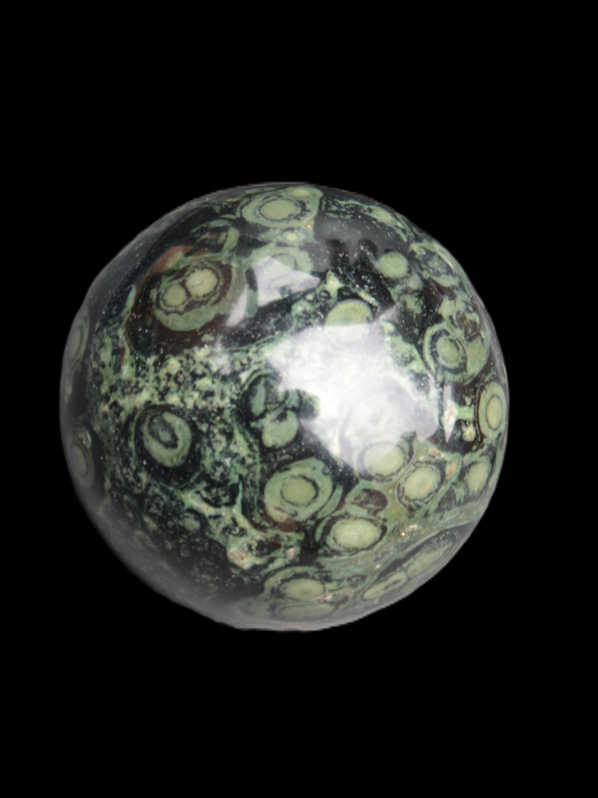 Kambaba Jasper sphere 65mm 456g Rocks and Things Store