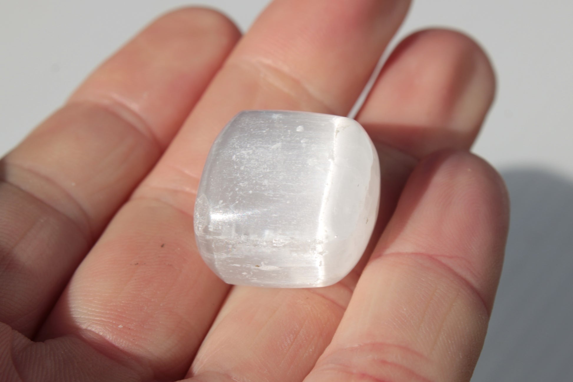 Selenite polished stones 10-13g Rocks and Things