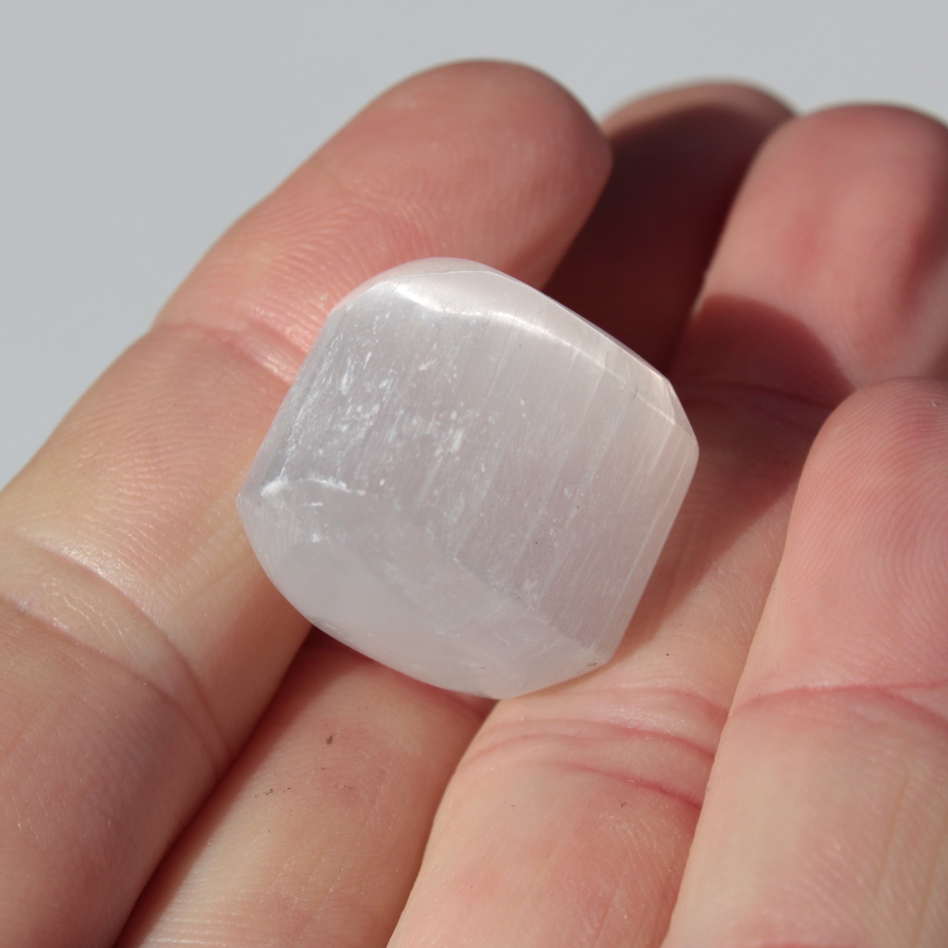 Selenite polished stones 10-13g Rocks and Things