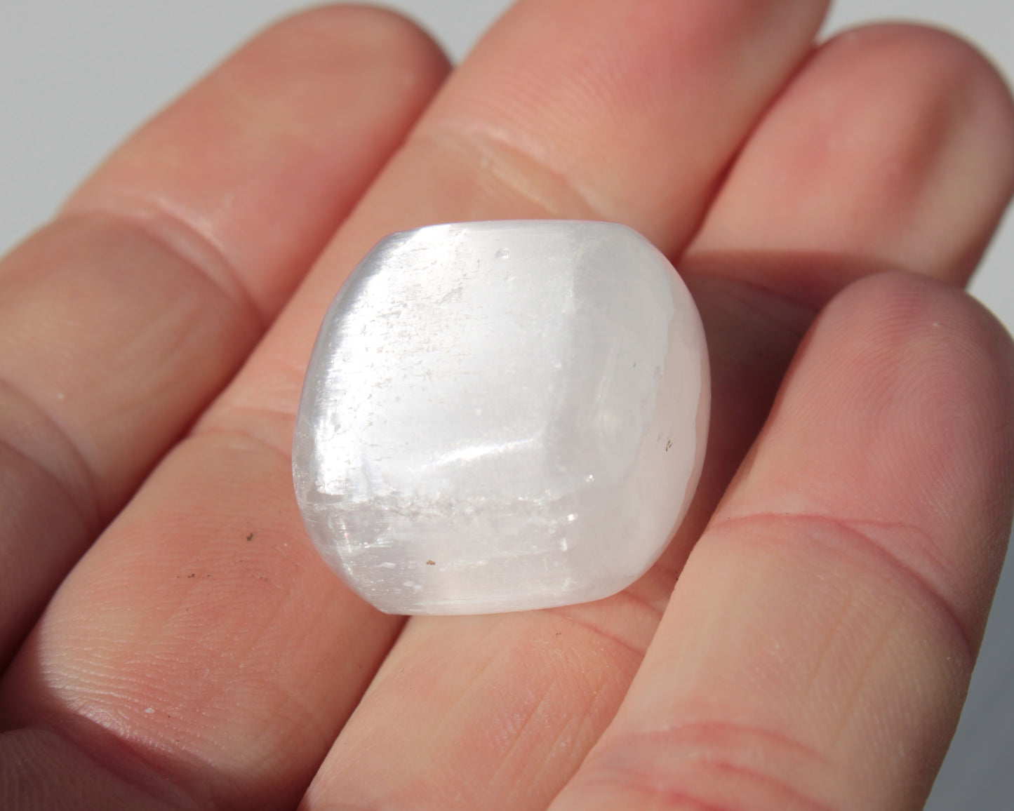 Selenite polished stones 10-13g Rocks and Things