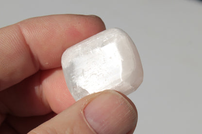 Selenite polished stones 10-13g Rocks and Things