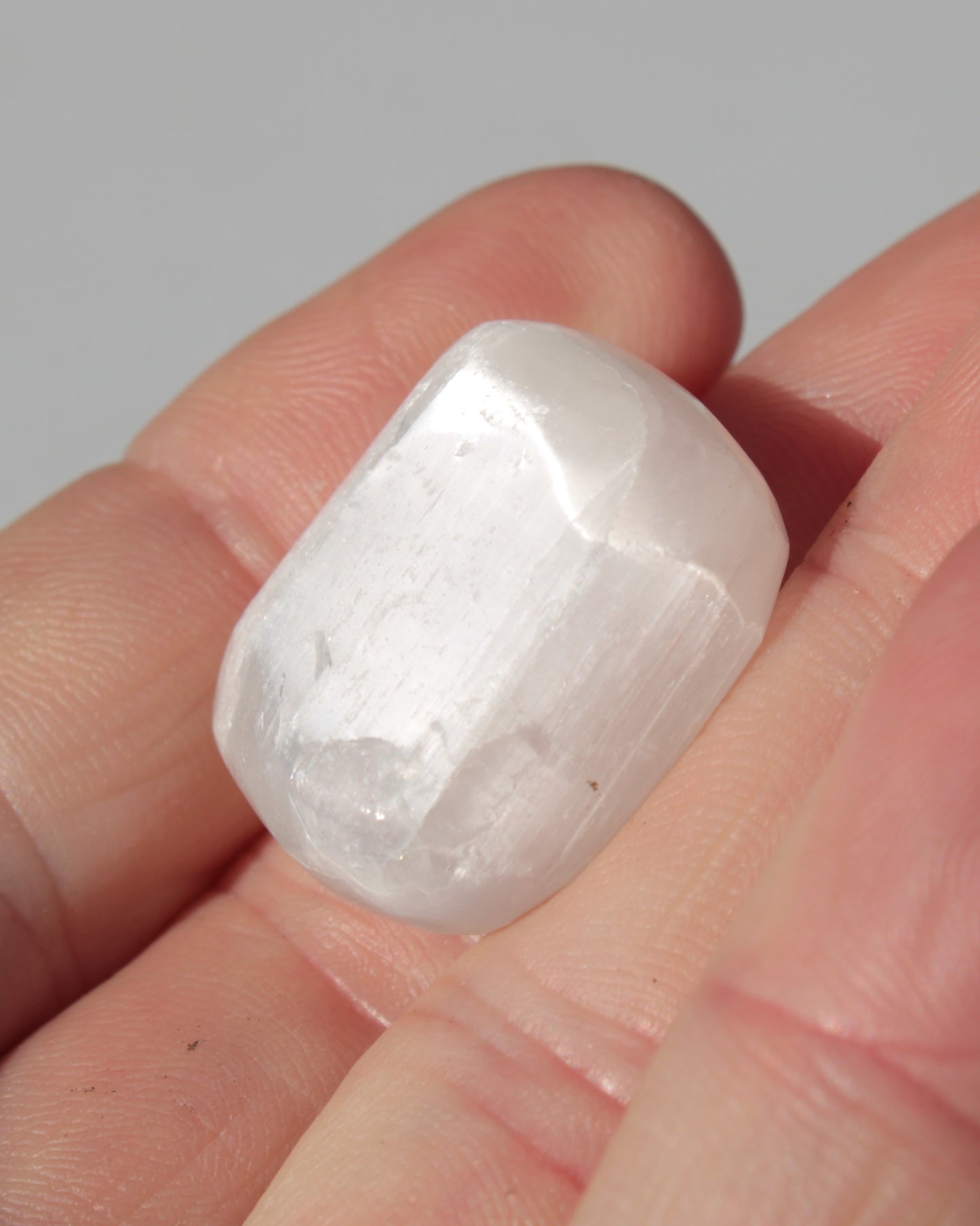 Selenite polished stones 10-13g Rocks and Things