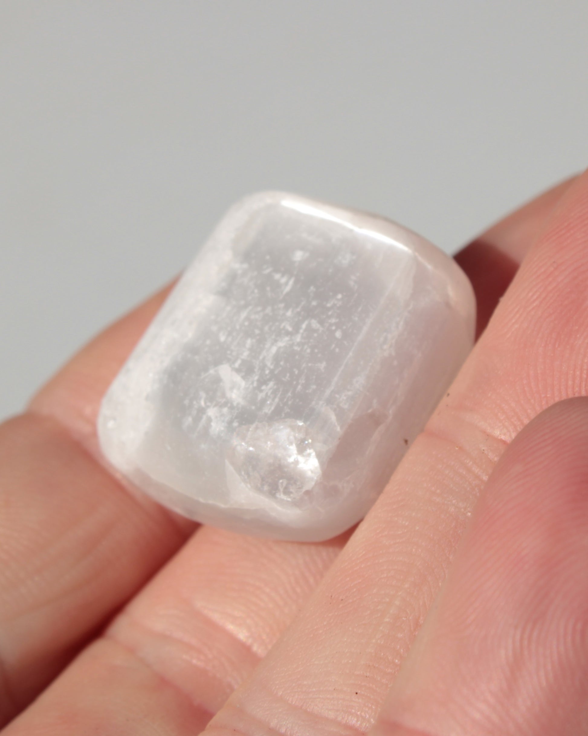 Selenite polished stones 10-13g Rocks and Things