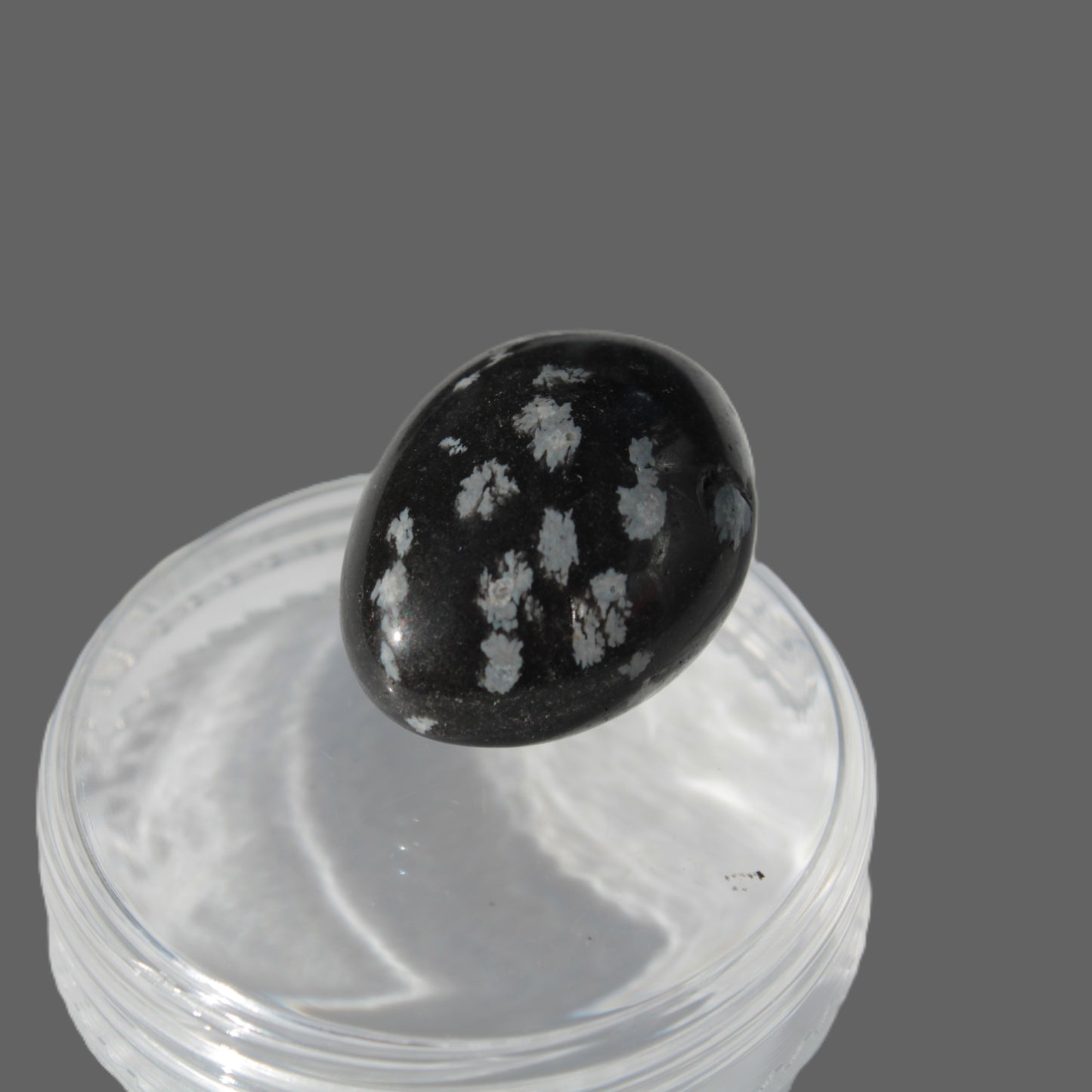 Snowflake Obsidian polished stone 6-8g Rocks and Things