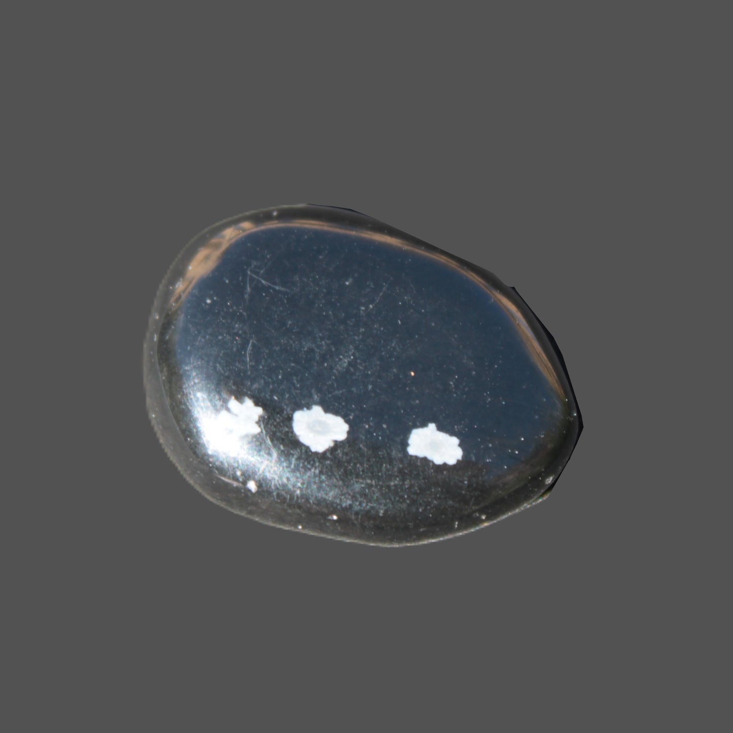 Snowflake Obsidian polished stone 6-8g Rocks and Things