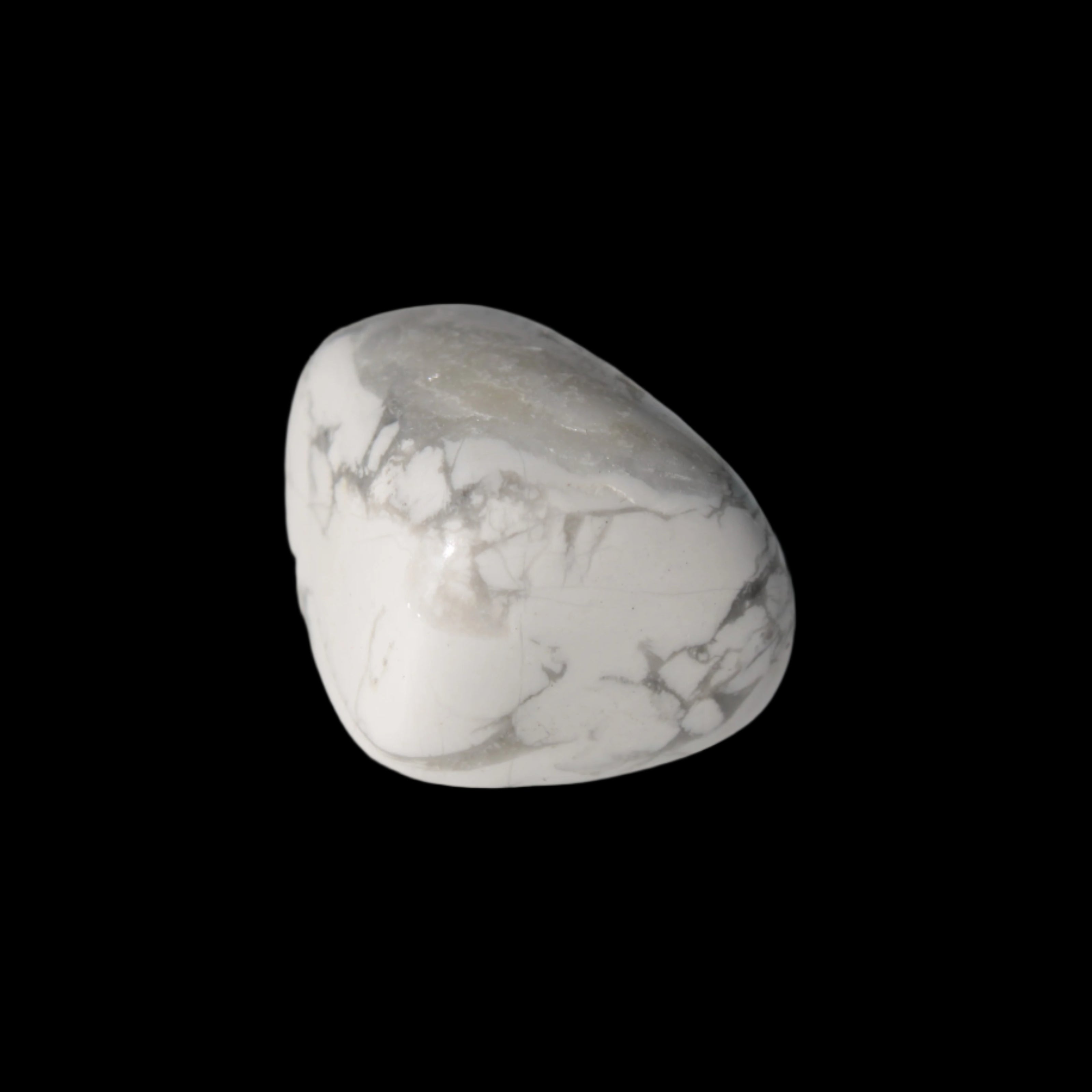 Howlite polished stone 13-19g in sunshine -  Rocks and Things Store