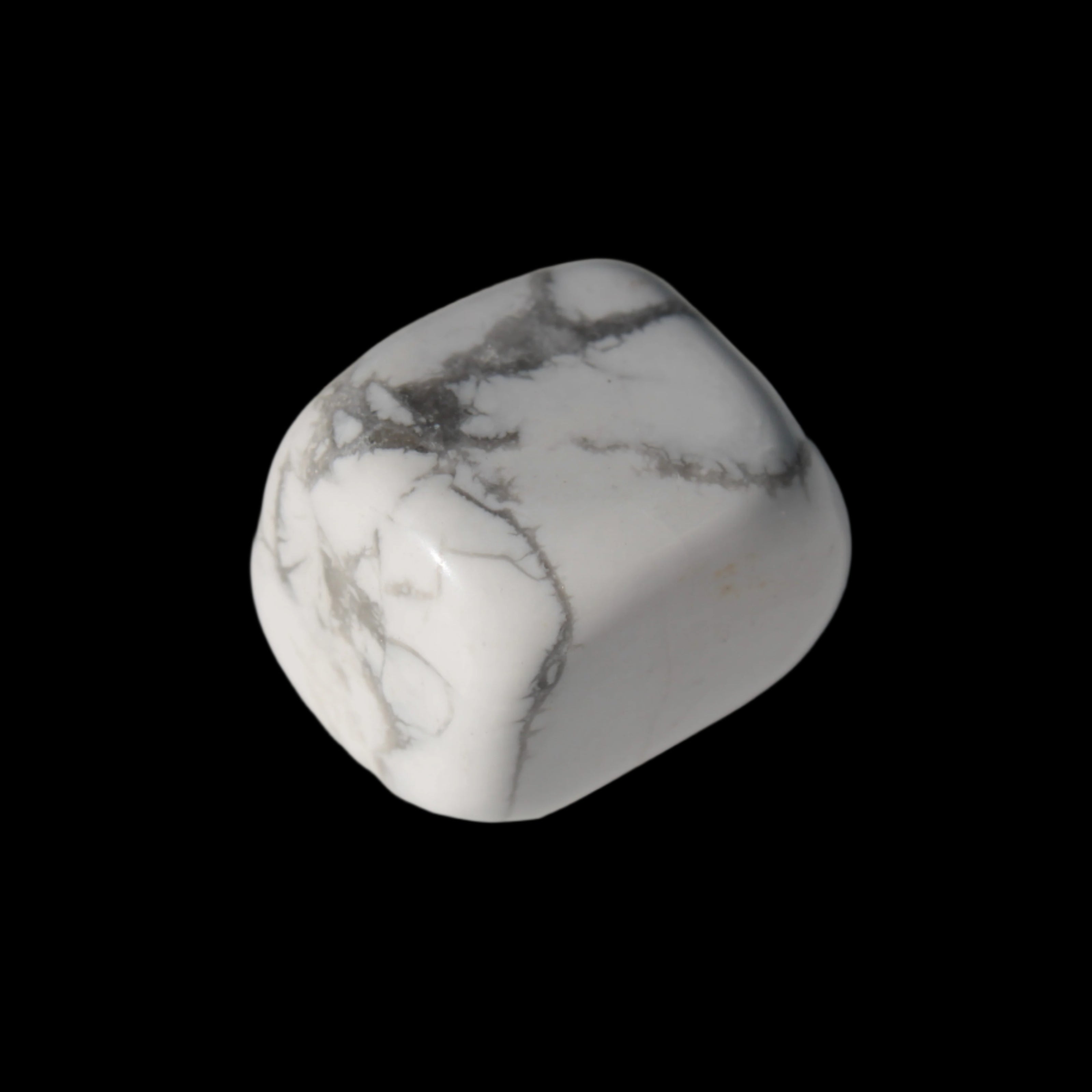 Howlite polished stone 13-19g in sunshine -  Rocks and Things Store