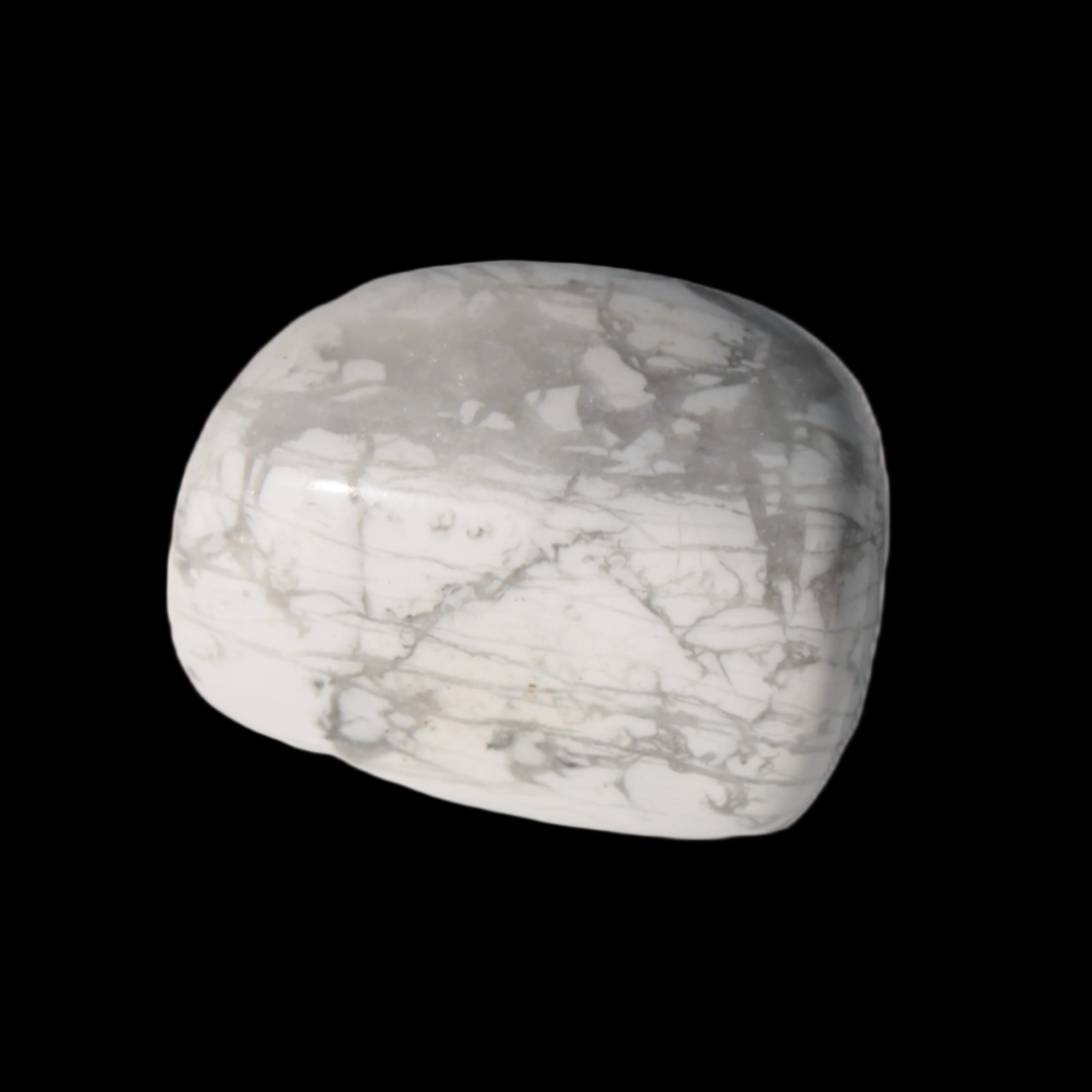 Howlite polished stone 13-19g in sunshine -  Rocks and Things Store