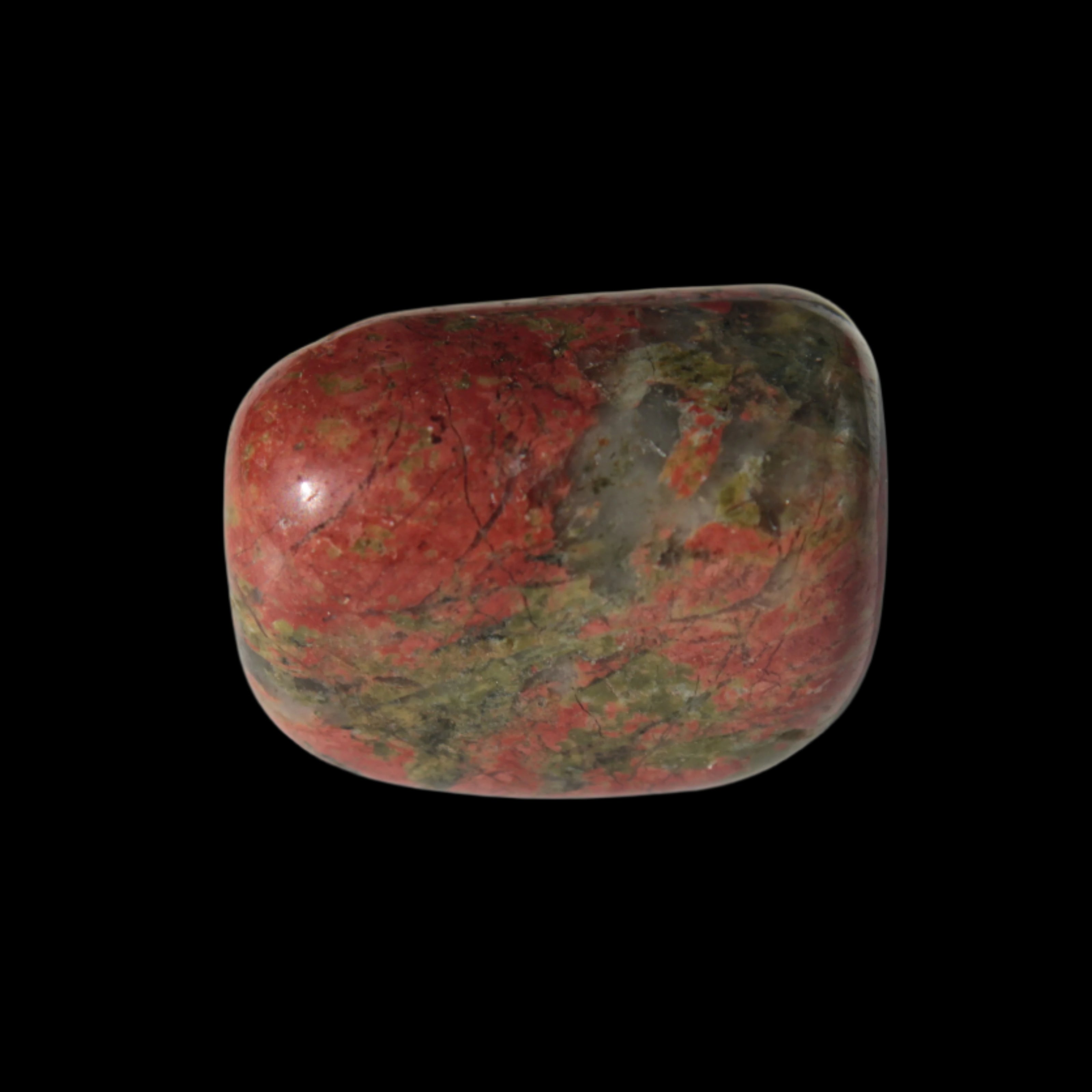 Unakite polished stone 12-15g - Rocks and Things Store