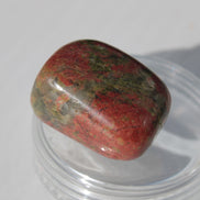 Unakite polished stone 12-15g Rocks and Things