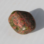 Unakite polished stone 12-15g Rocks and Things