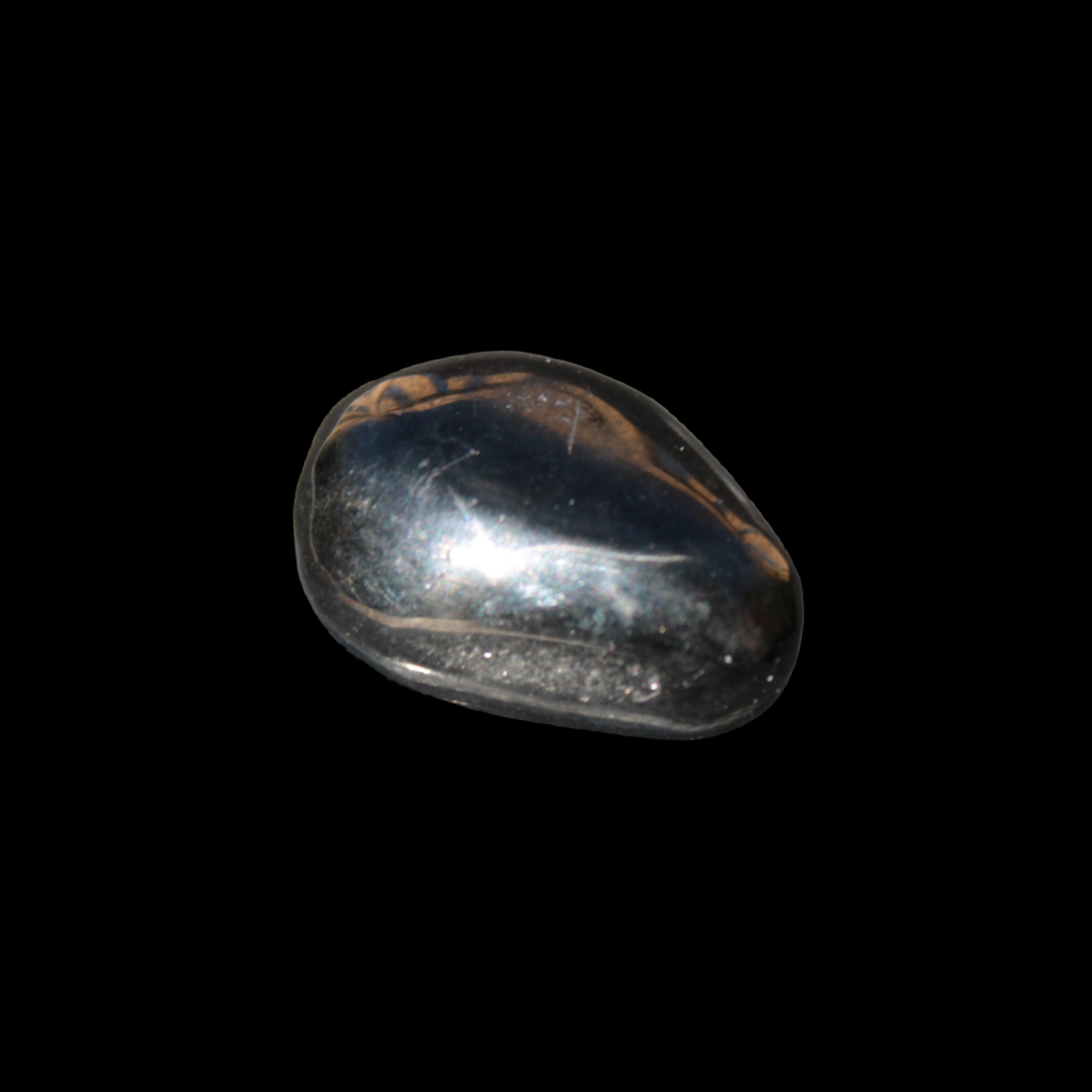 Jet polished stone 3-6g in sunlight - Rocks and Things Store