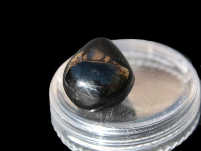 Jet polished stone 3-6g Rocks and Things