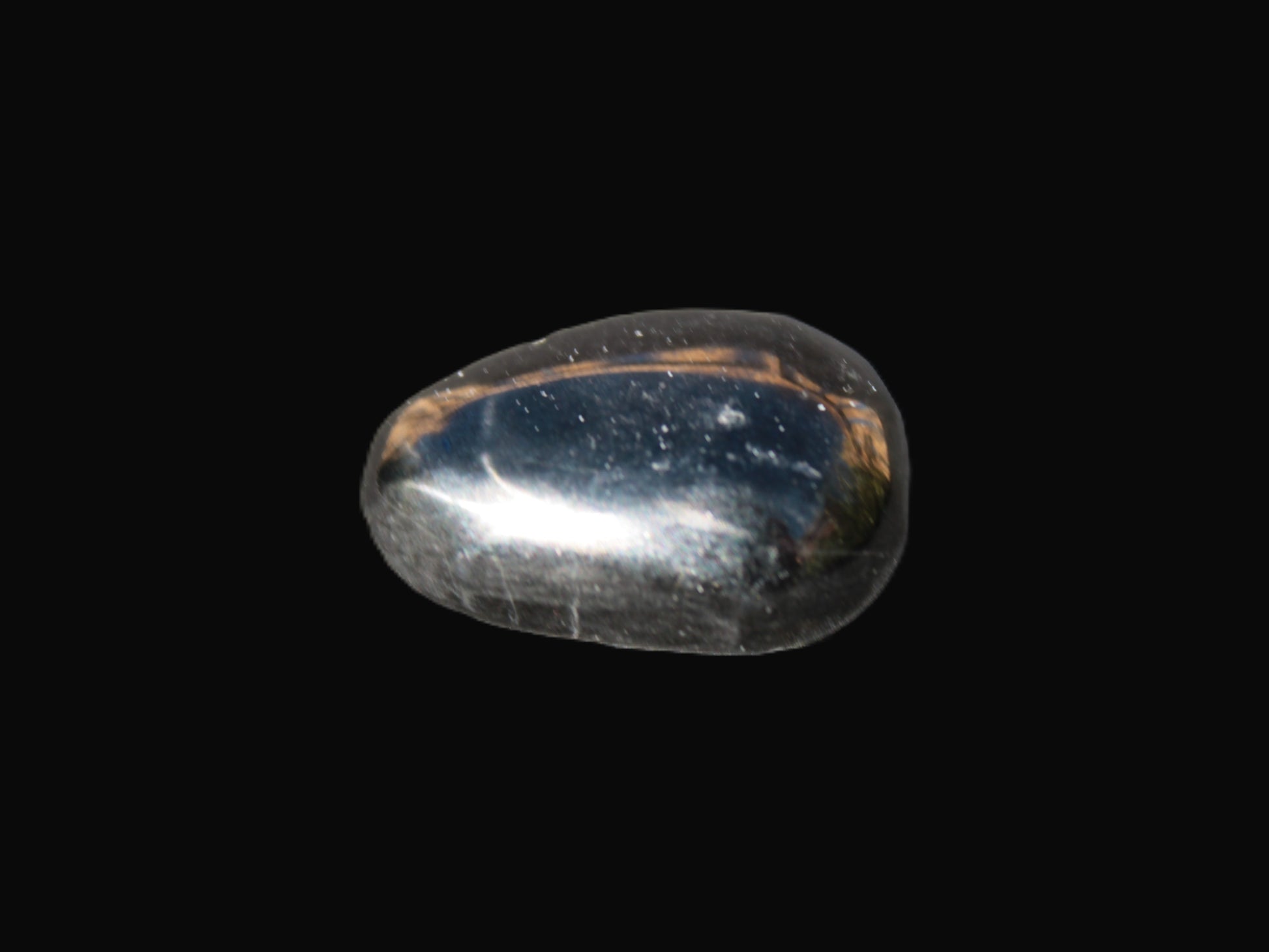 Jet polished stone 3-6g Rocks and Things