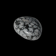 Snowflake Obsidian polished stone 5-7g  in sunlight -Rocks and Things Store