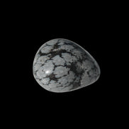 Snowflake Obsidian polished stone 5-7g  in sunlight -Rocks and Things Store