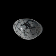 Snowflake Obsidian polished stone 5-7g  in sunlight -Rocks and Things Store