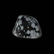 Snowflake Obsidian polished stone 5-7g  in sunlight - Rocks and Things Store